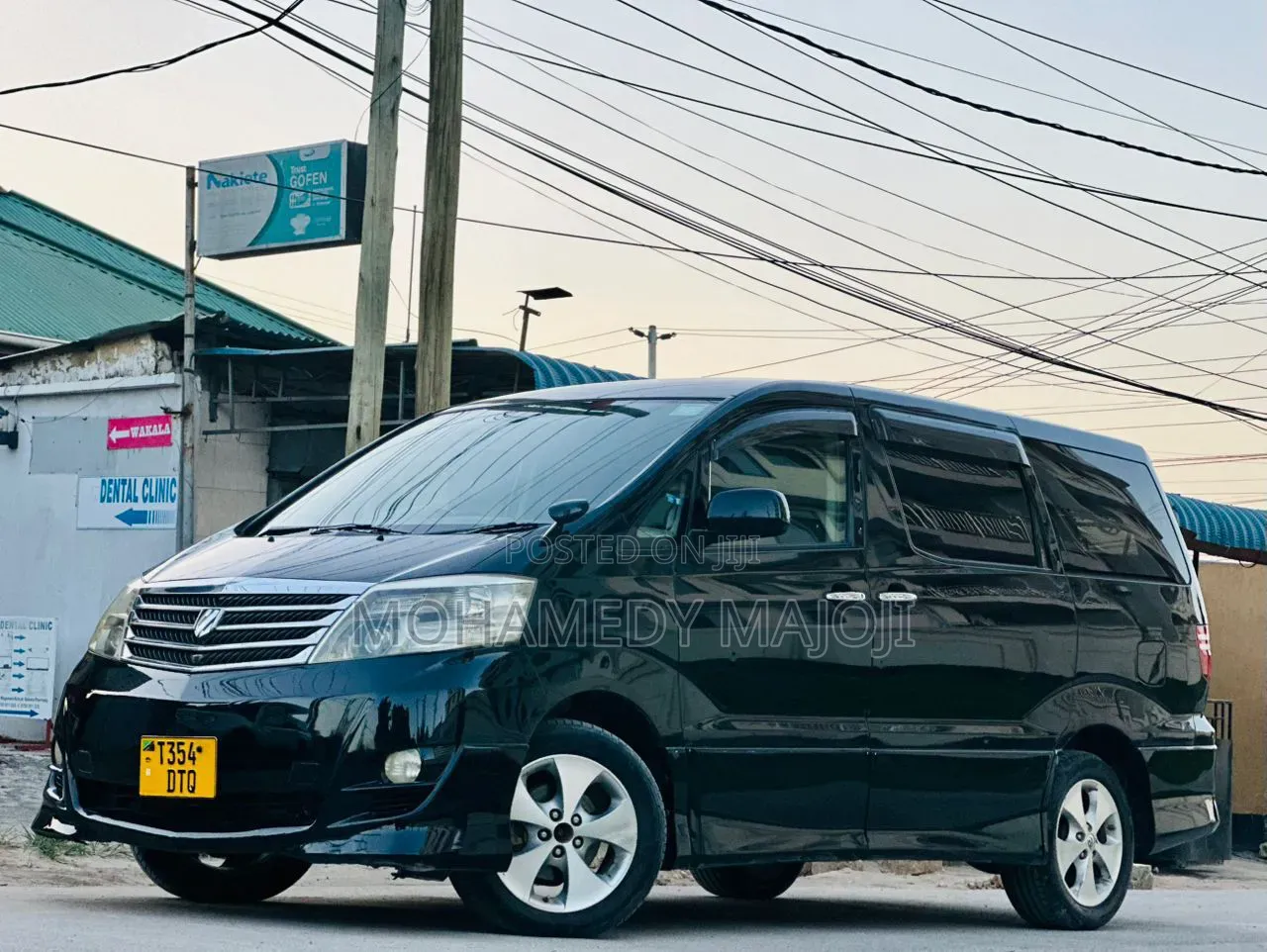 Toyota Alphard 2007 Black