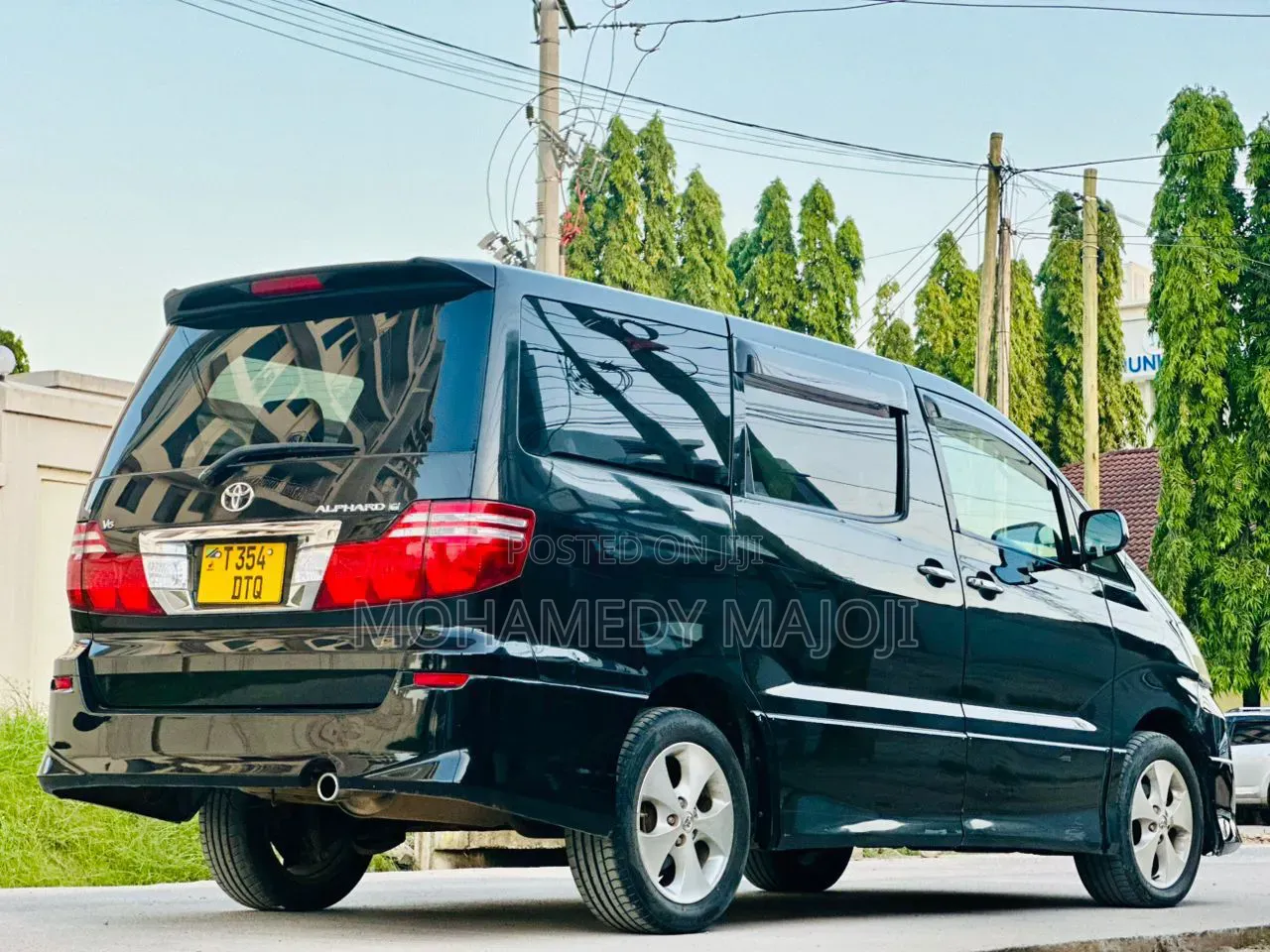 Toyota Alphard 2007 Black