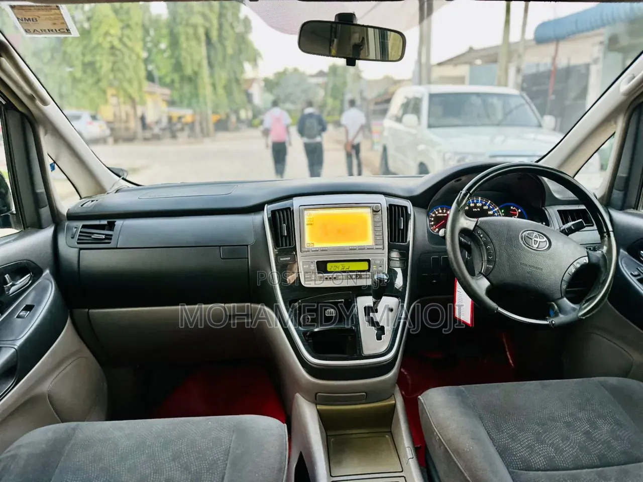 Toyota Alphard 2007 Black