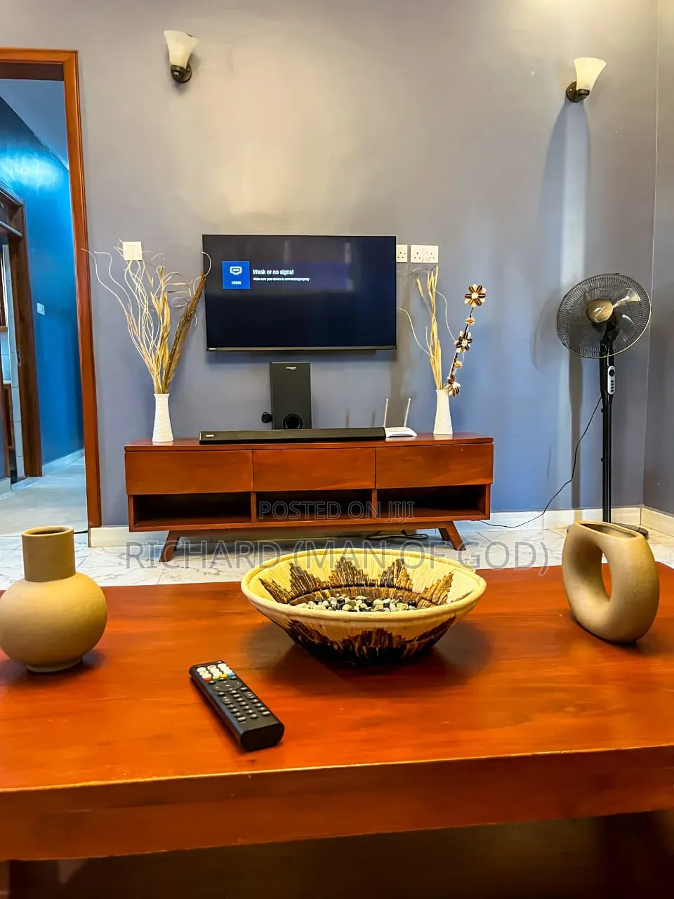 Furnished 2bdrm Bungalow in Gomba Estate, Central Business Area