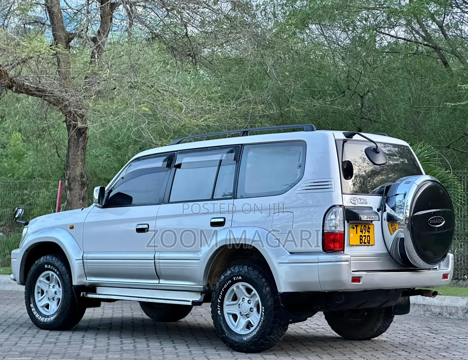 Toyota Land Cruiser Prado 2002 Silver