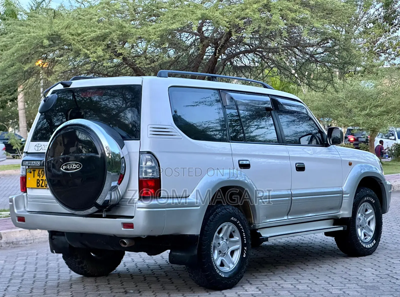 Toyota Land Cruiser Prado 2002 Silver