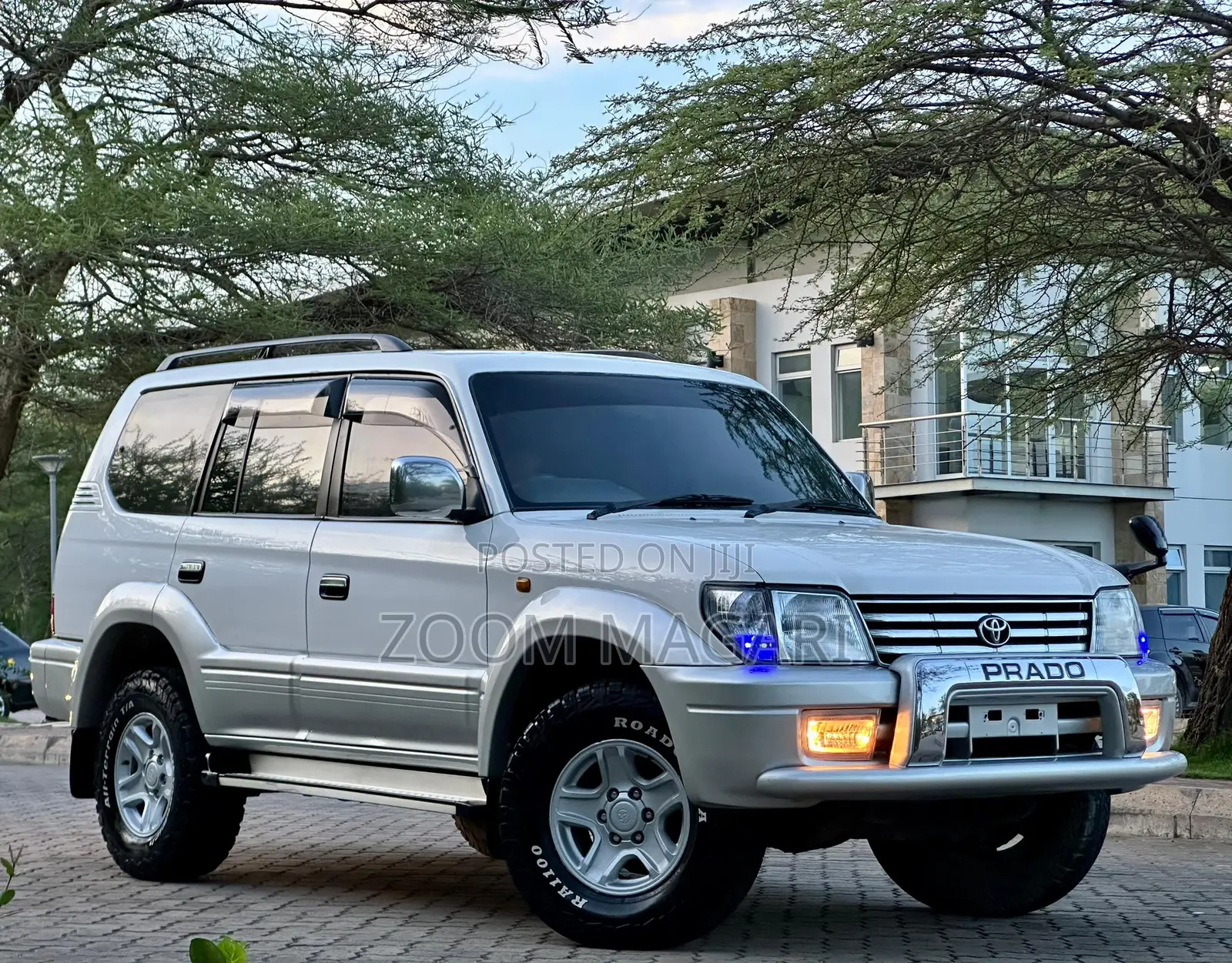 Toyota Land Cruiser Prado 2002 Silver