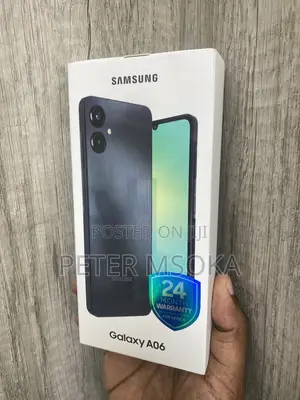 New Samsung Galaxy A06 64 GB Black