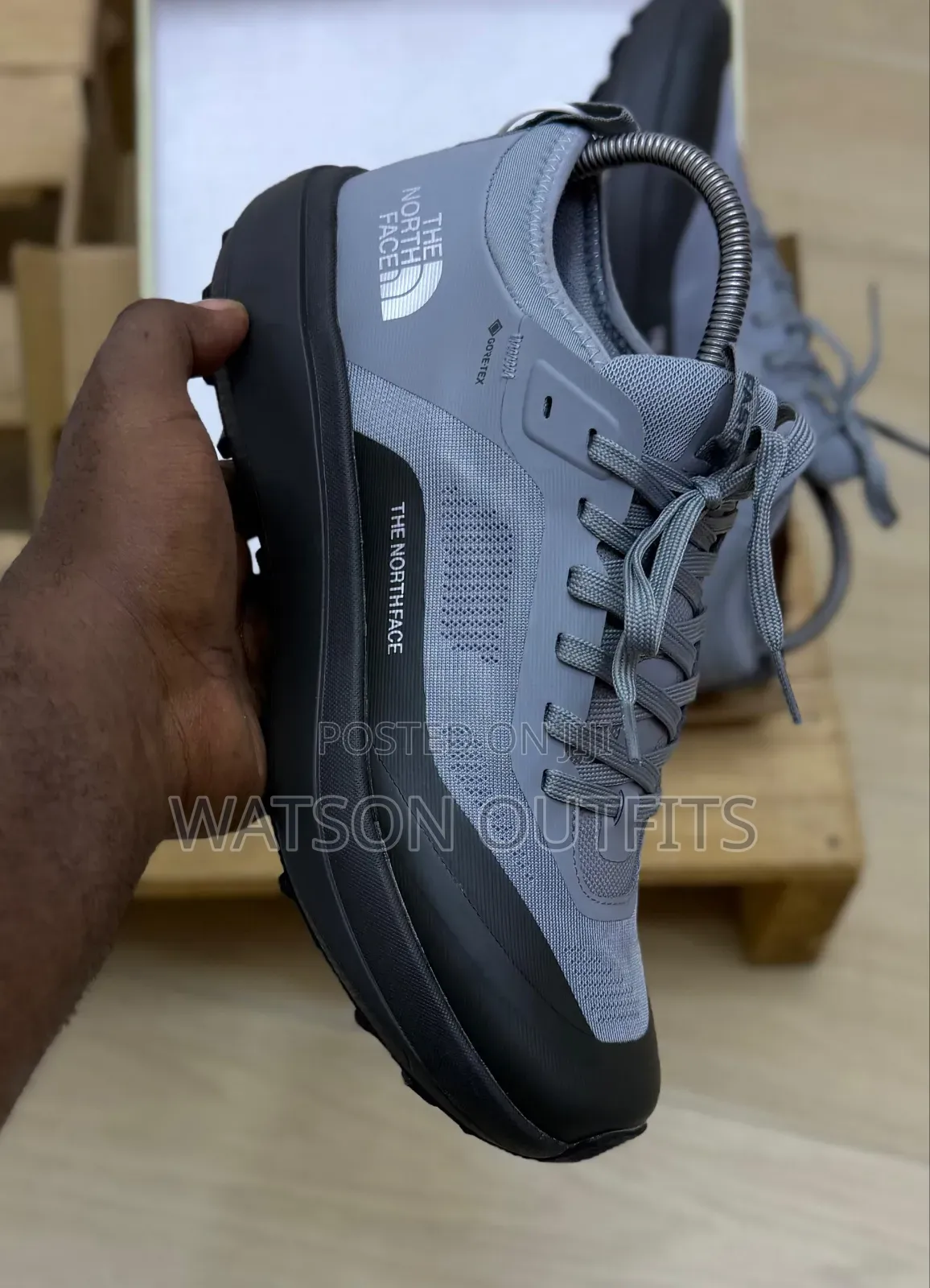 Men's Leather Sneaker Shoes or Footwears North Face Smartly Branded