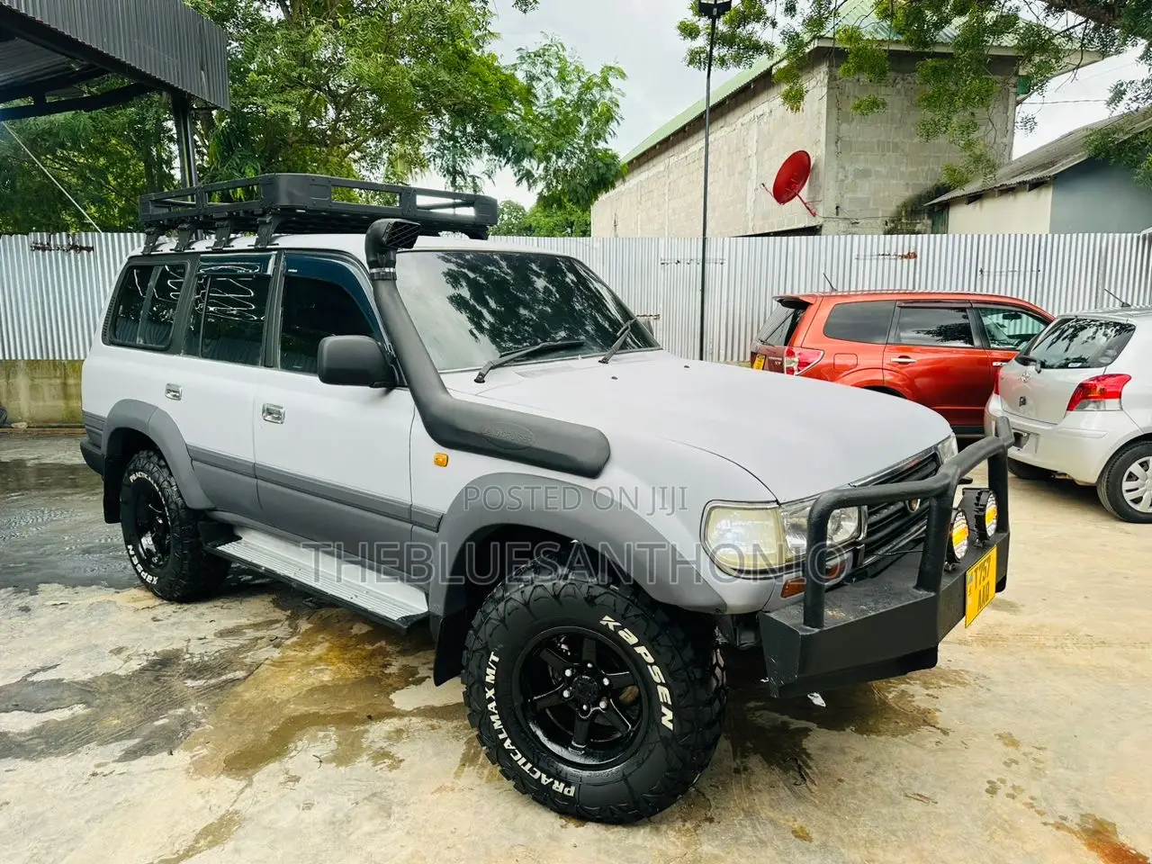 Toyota Land Cruiser 1992 Gray