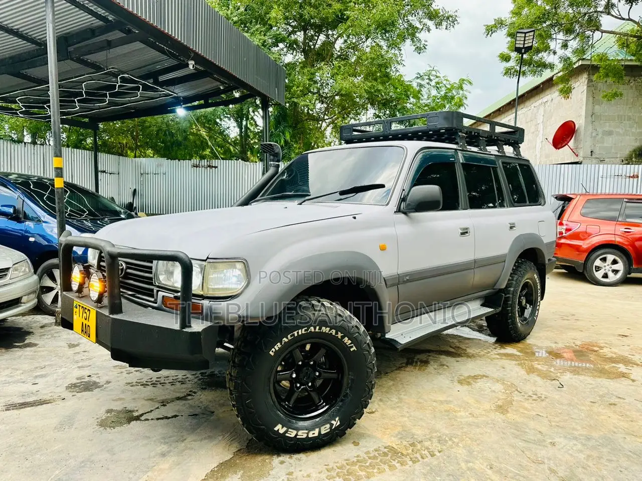 Toyota Land Cruiser 1992 Gray