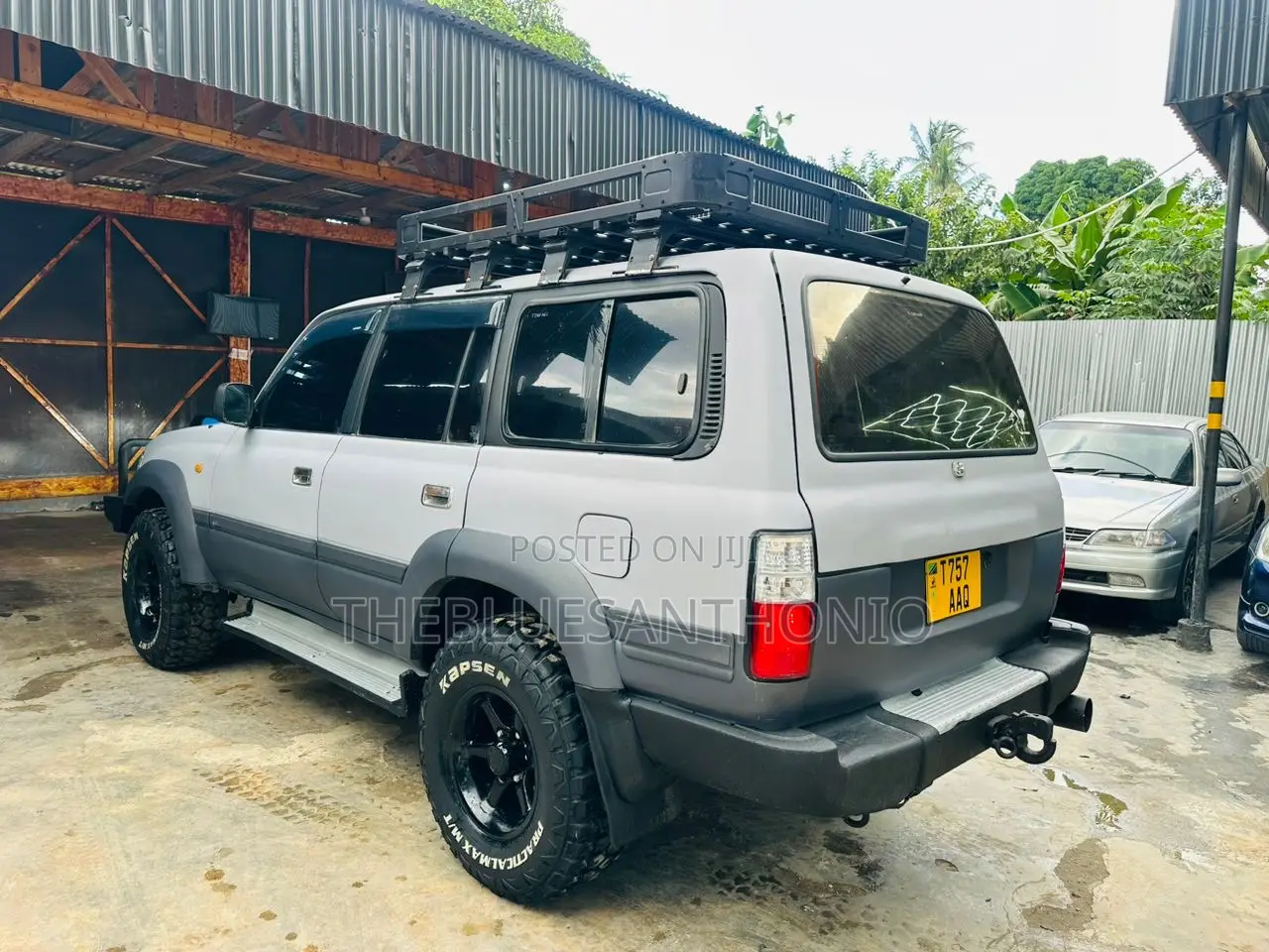 Toyota Land Cruiser 1992 Gray