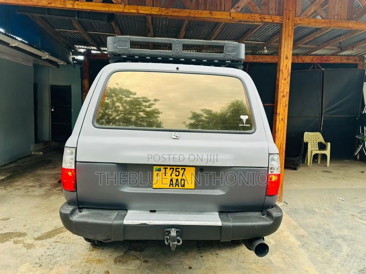Toyota Land Cruiser 1992 Gray