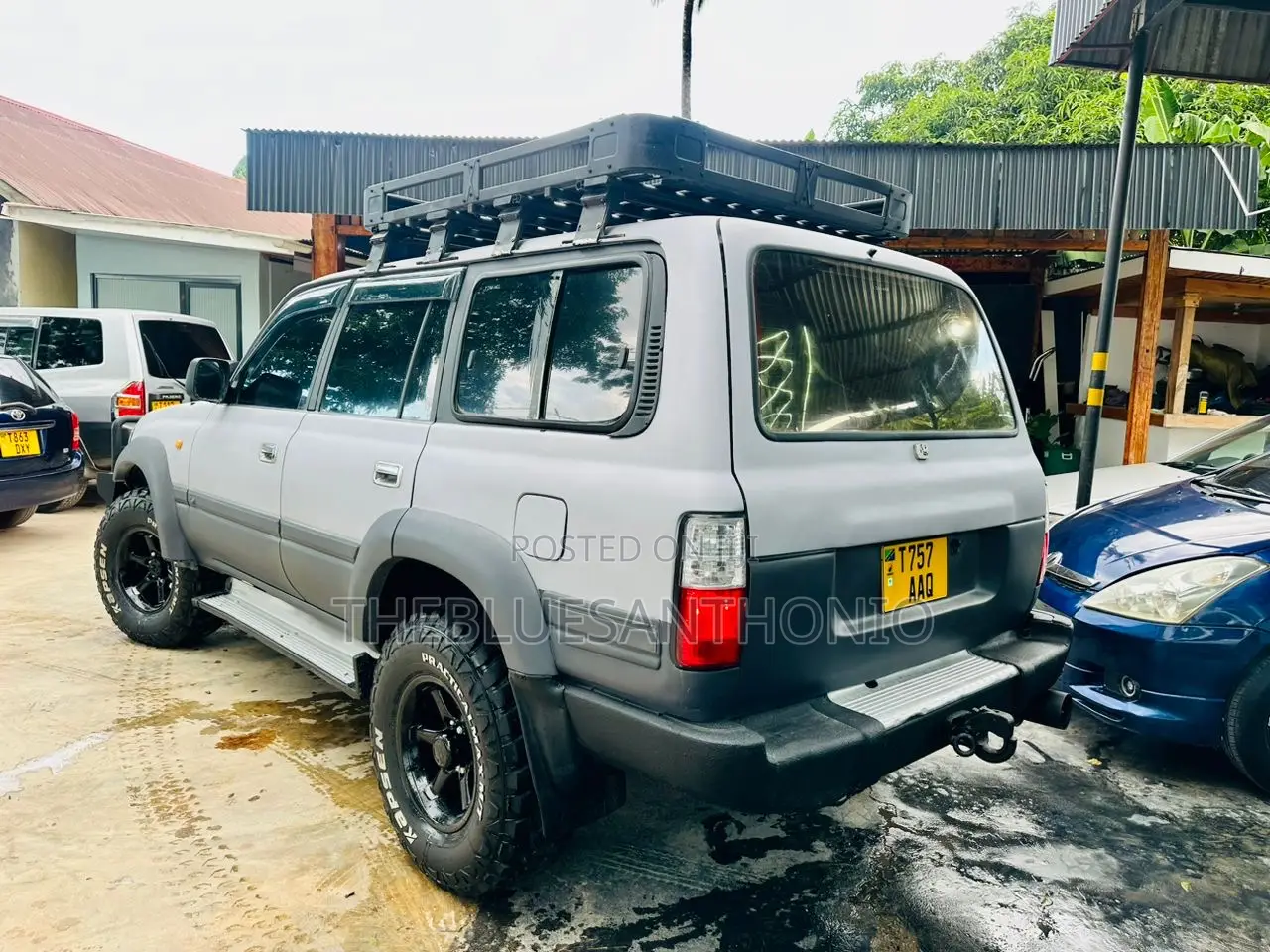 Toyota Land Cruiser 1992 Gray