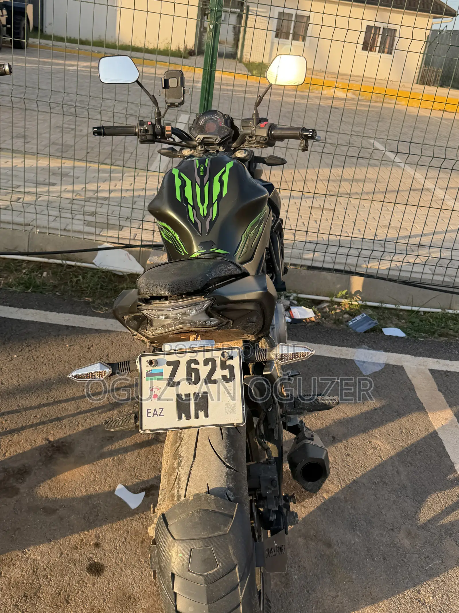 Kawasaki Z650 2017 Green