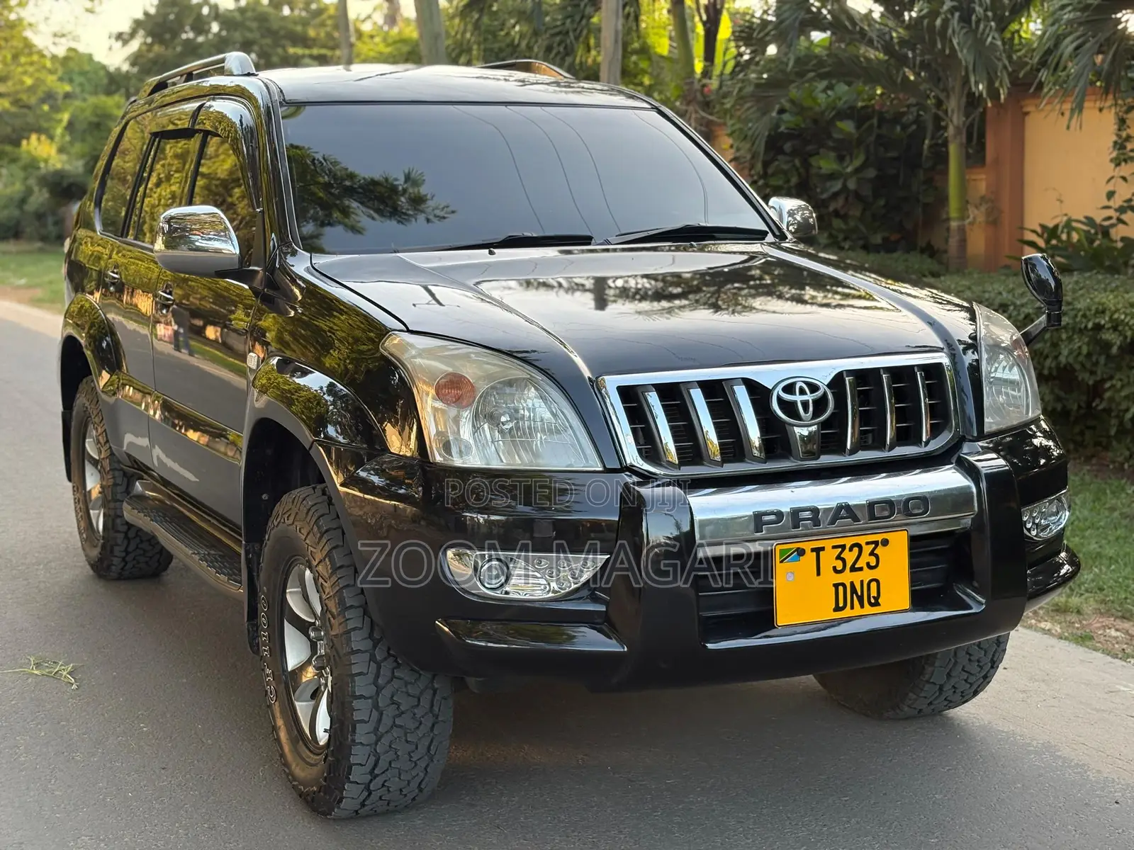 Toyota Land Cruiser Prado 2008 Black