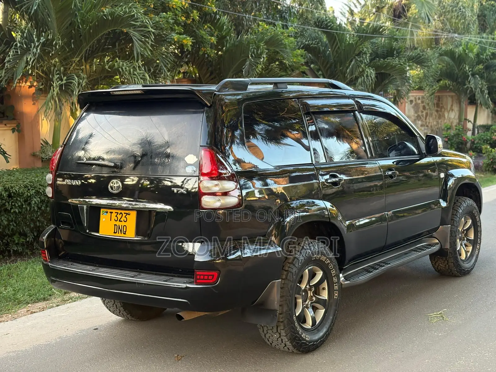Toyota Land Cruiser Prado 2008 Black
