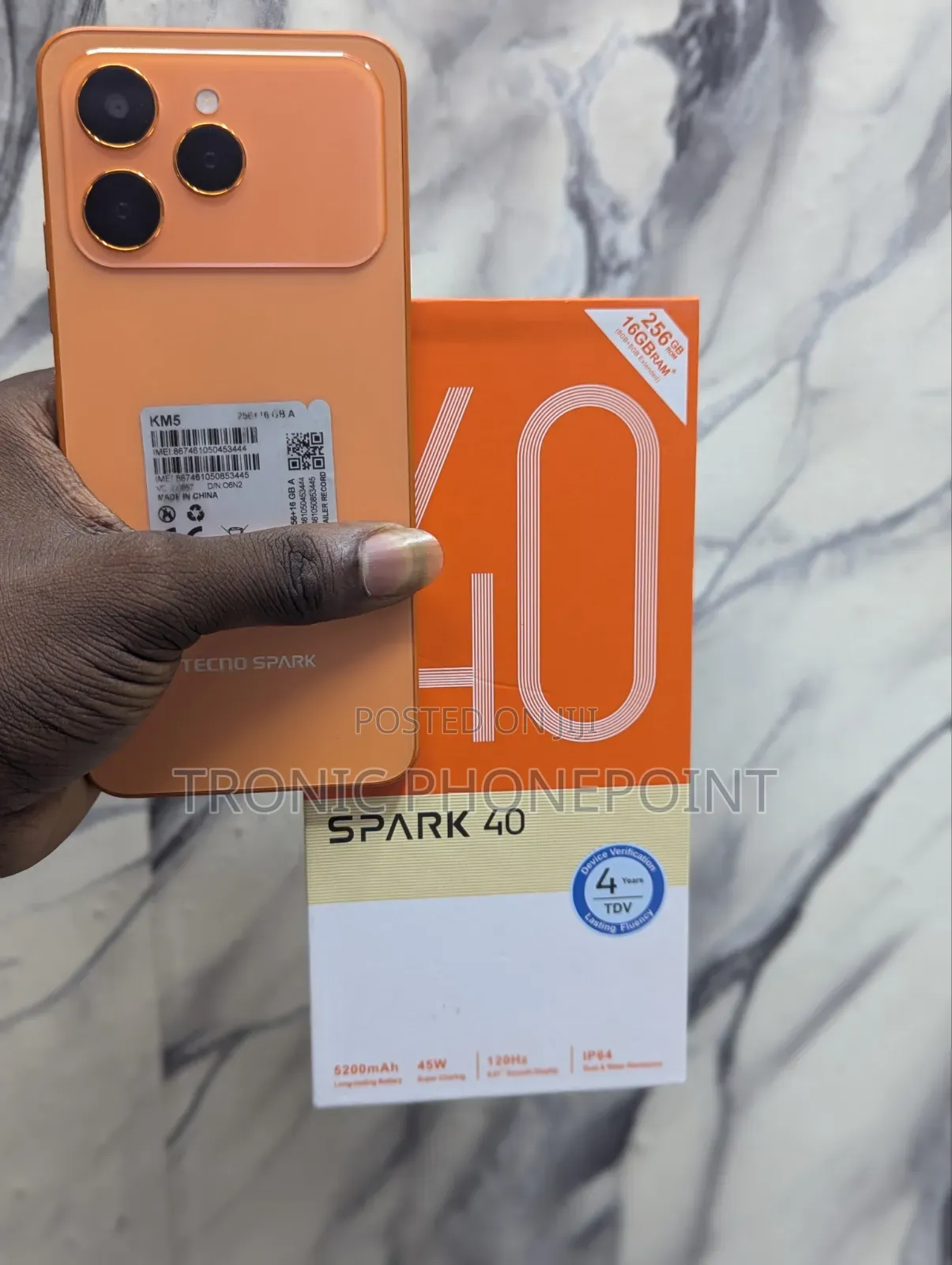 New Tecno Spark 40 256 GB