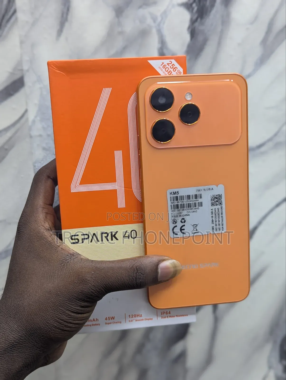 New Tecno Spark 40 256 GB