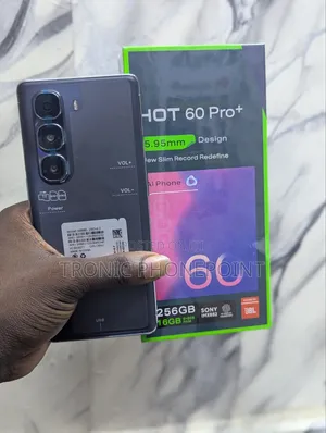 New Infinix Hot 60 Pro+ 256 GB Black