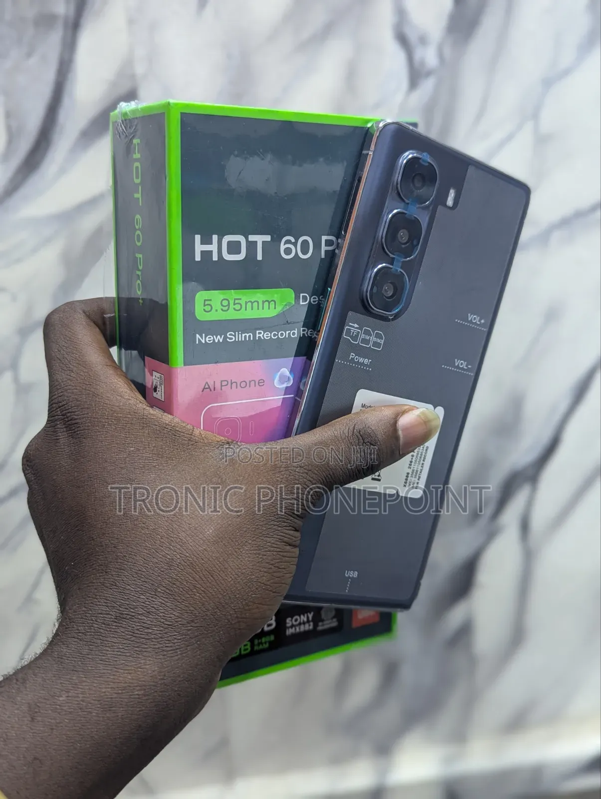New Infinix Hot 60 Pro+ 256 GB Black