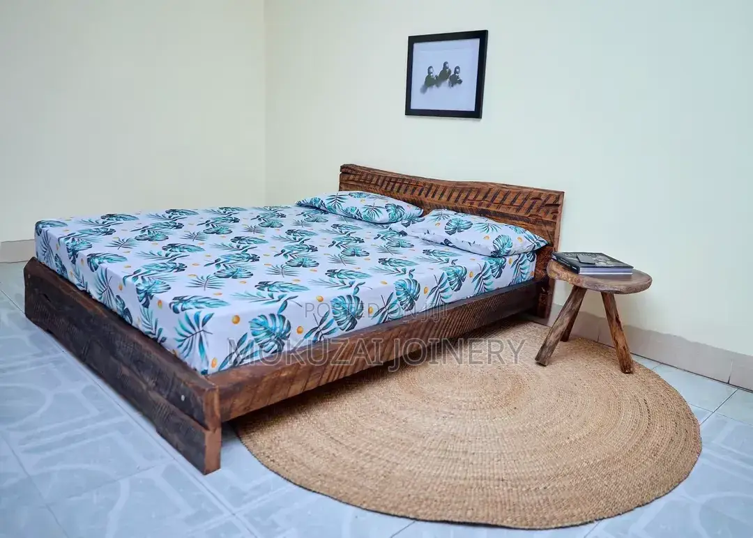 Rough Sawn Rustic Bed