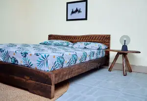 Rough Sawn Rustic Bed