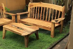 Live Edge Coach Set