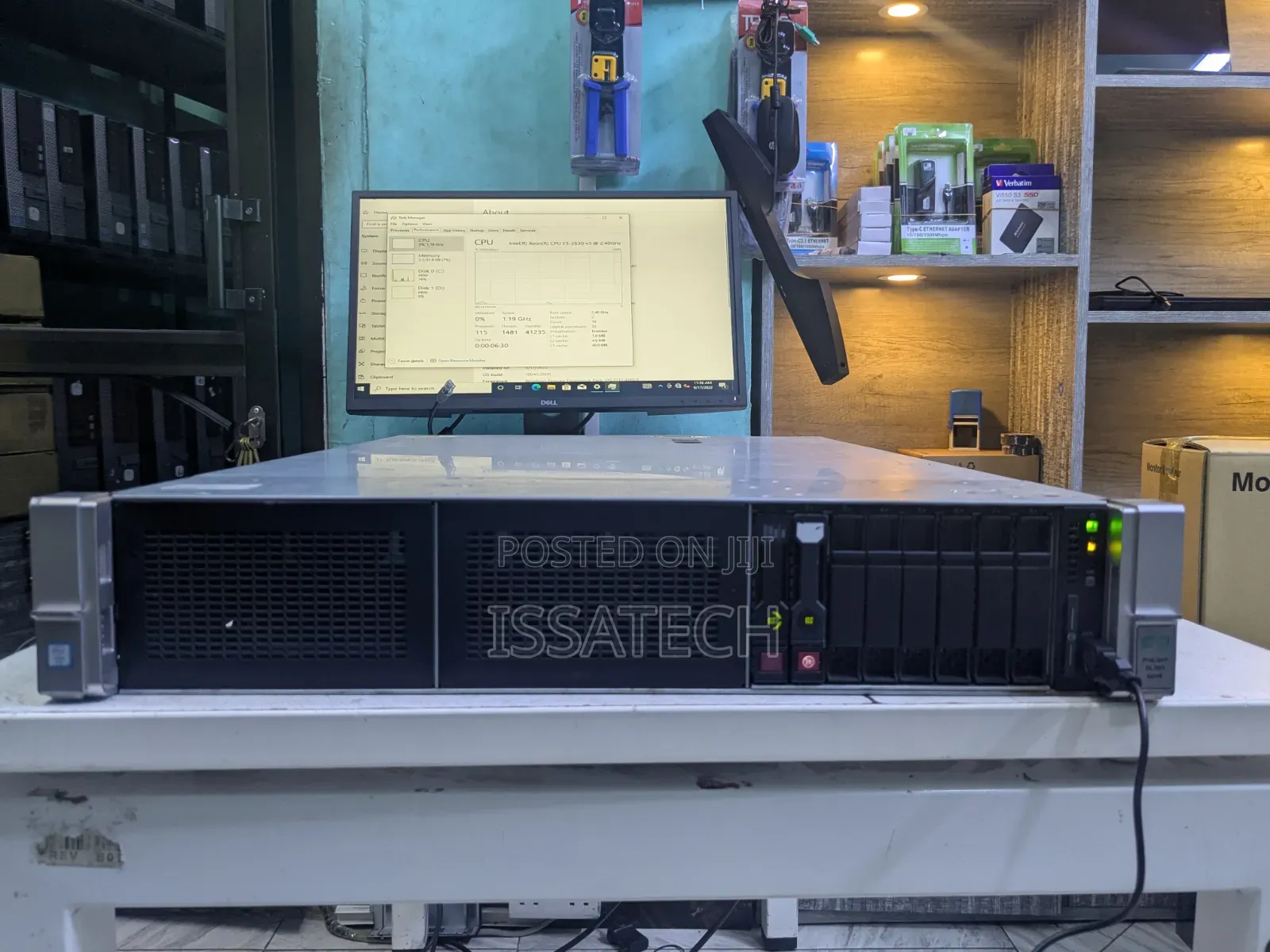 Server HP ProLiant DL380 Gen9 32GB Intel Xeon HDD 1T