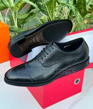 Clarks Brand 2 Colours Men's Leather Shoes Fancy Materials
