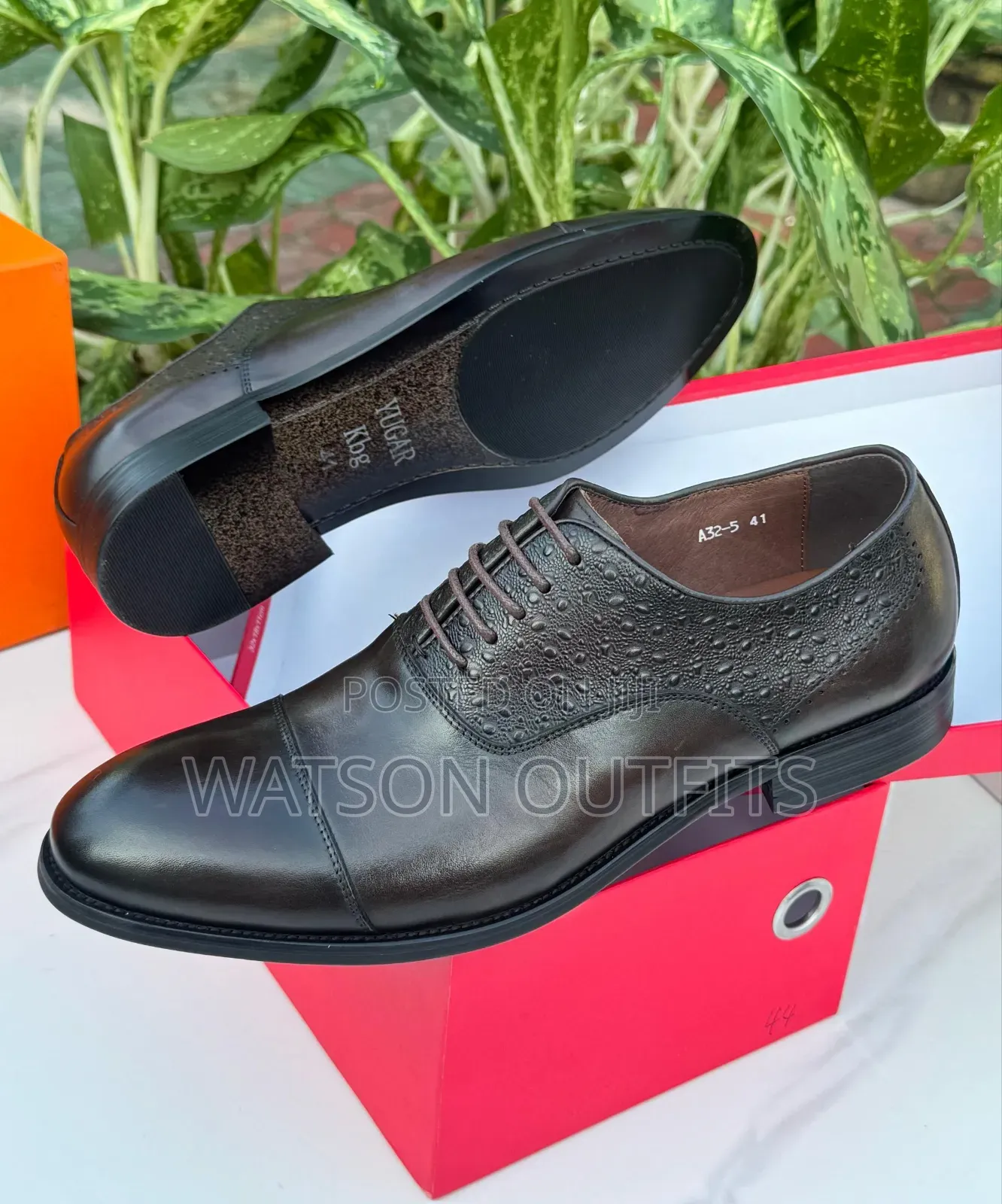 Clarks Brand 2 Colours Men's Leather Shoes Fancy Materials