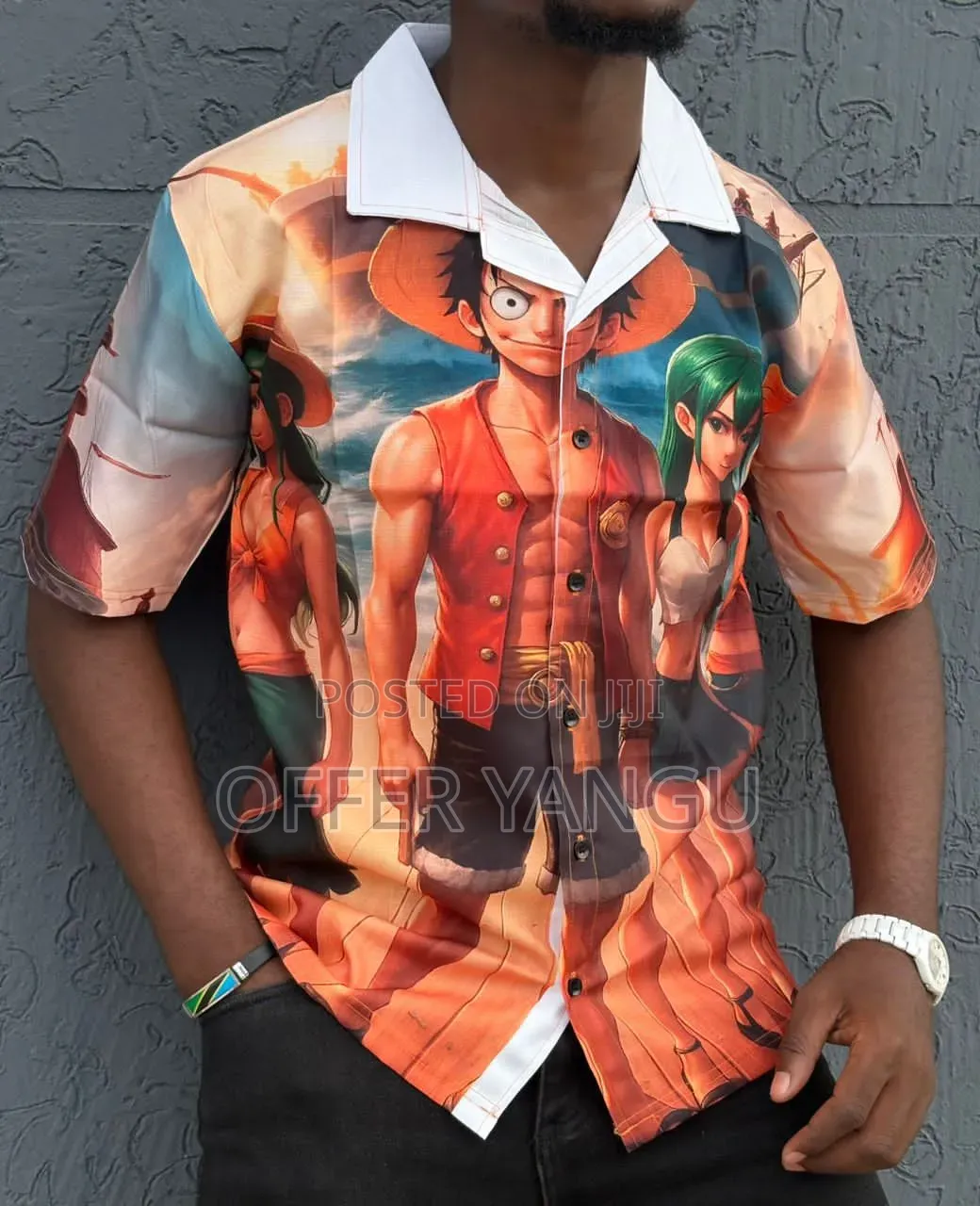 Anime Hawaiian Shirt