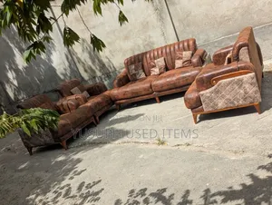 Sofa Set Leather Kali Sana