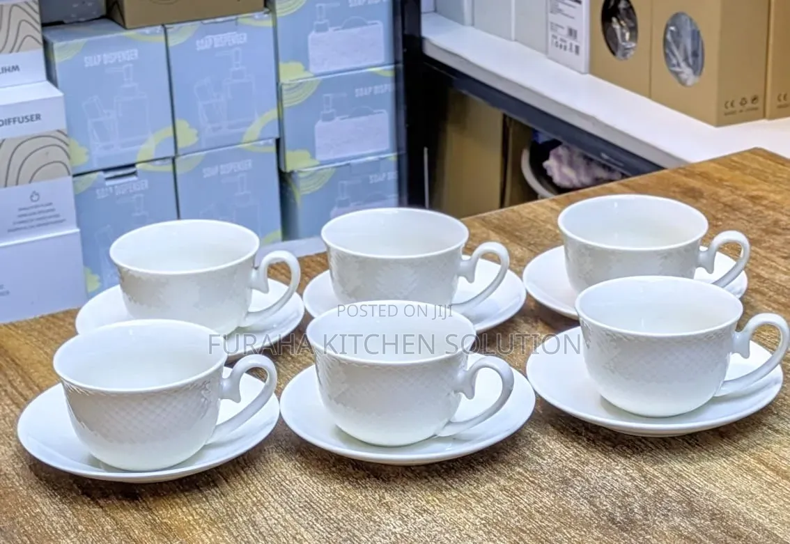Cup and Saucer 6pcs