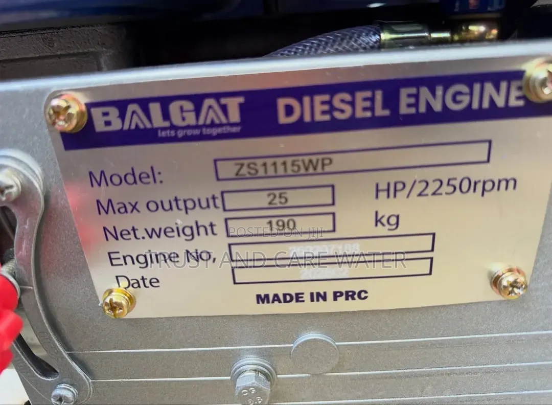 Balgat Diesel Engine 25hp