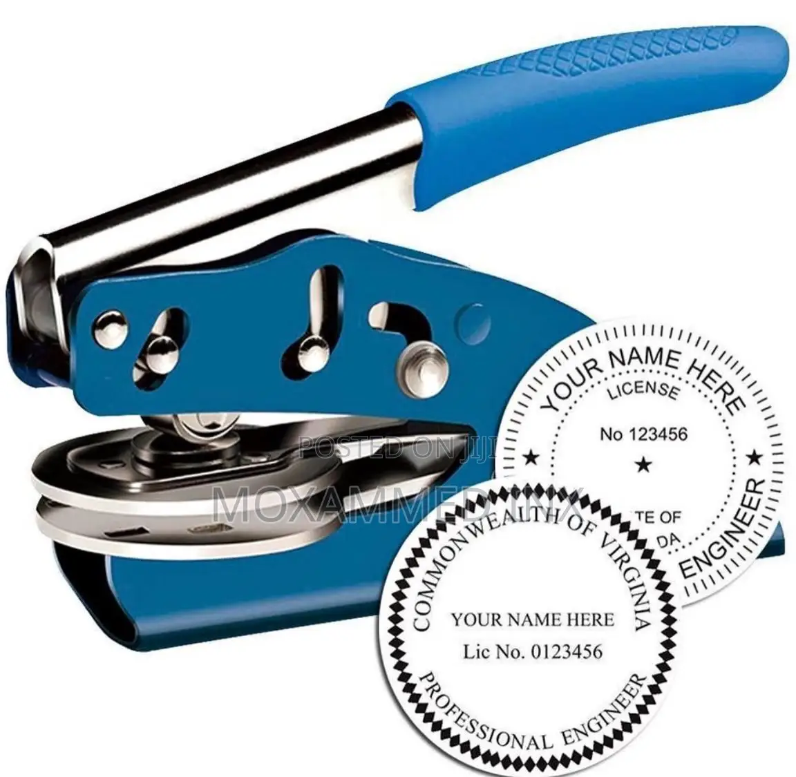 Handheld Emboss Seal Press