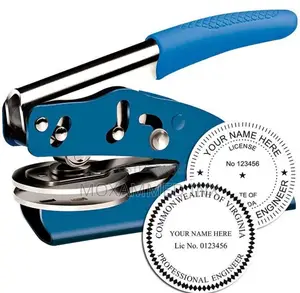 Handheld Emboss Seal Press
