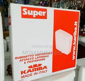 Kariba Super White Plastic Toilet