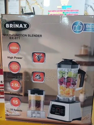 Brand New Brinax 6000w Professional Multi-Function Blender - 2.5l