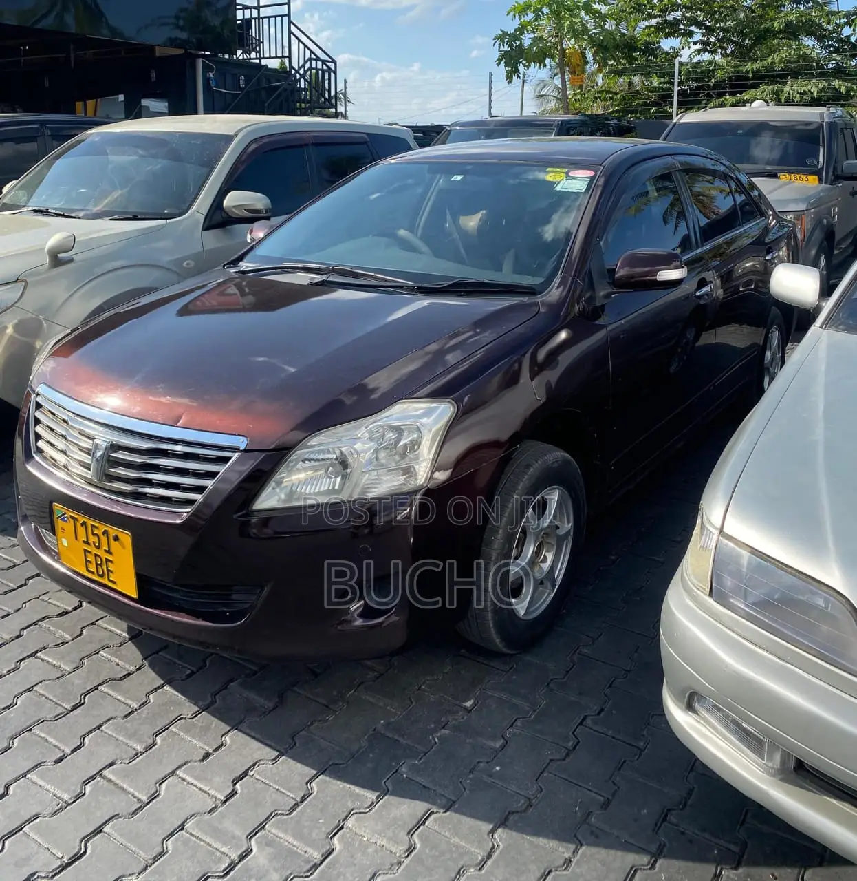 Toyota Premio 2008 Burgundy