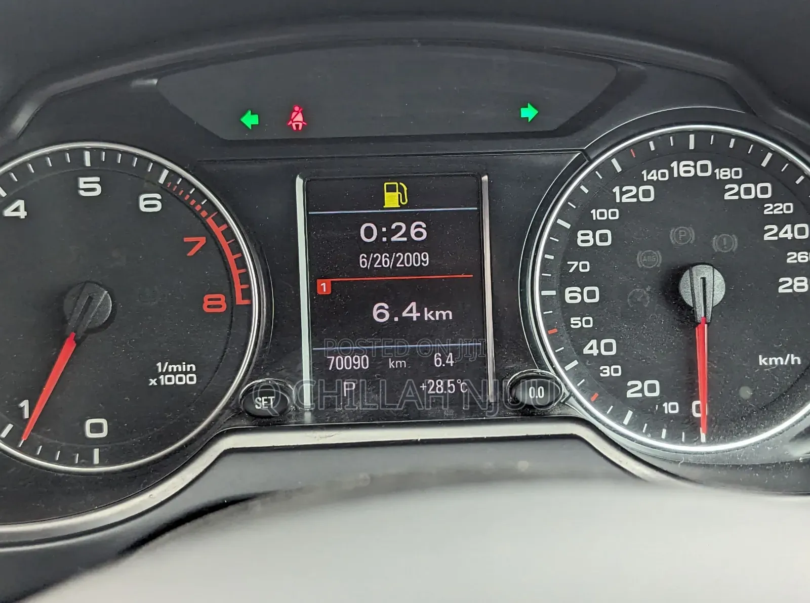 Audi Q5 2009 Red