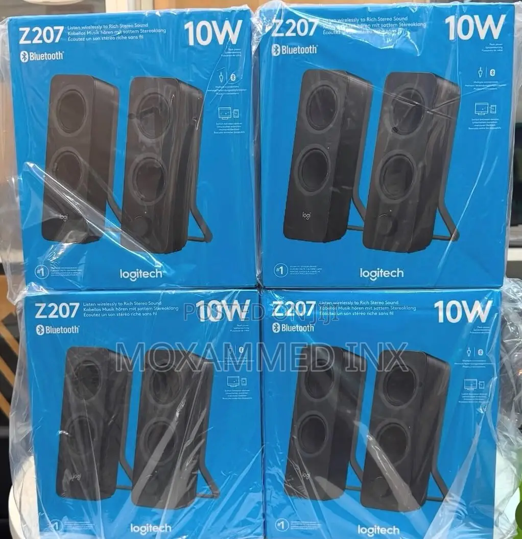Logitech Z207 Bluetooth Stereo Computer Speakerswith 10w Peak