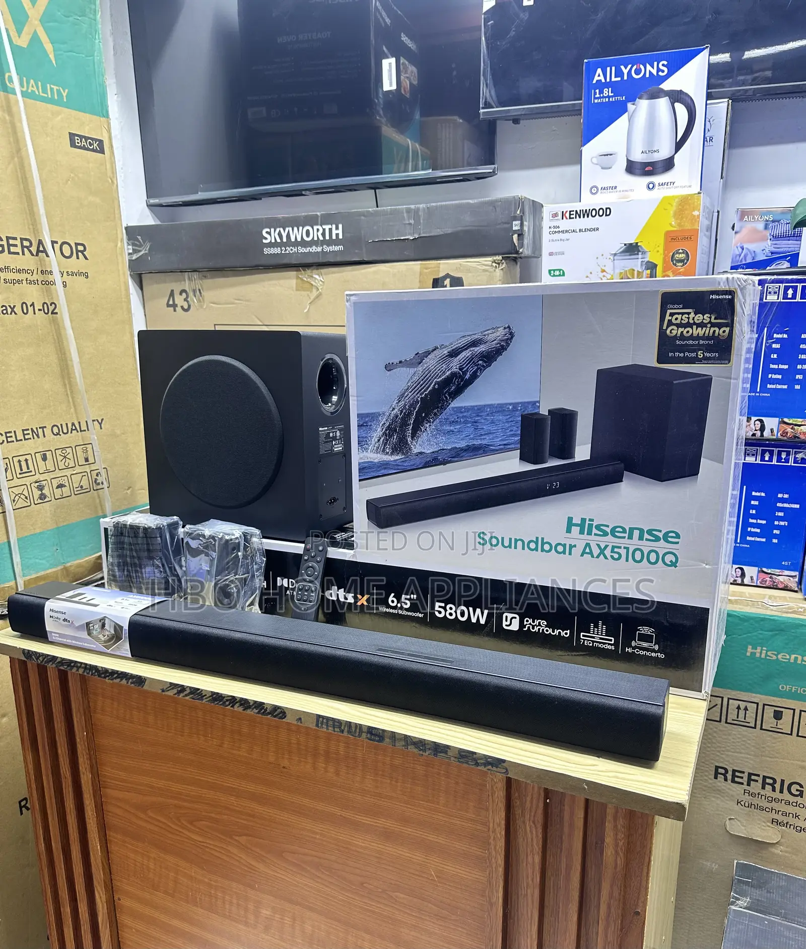 Hisense Soundbar Ax5100q (580w)