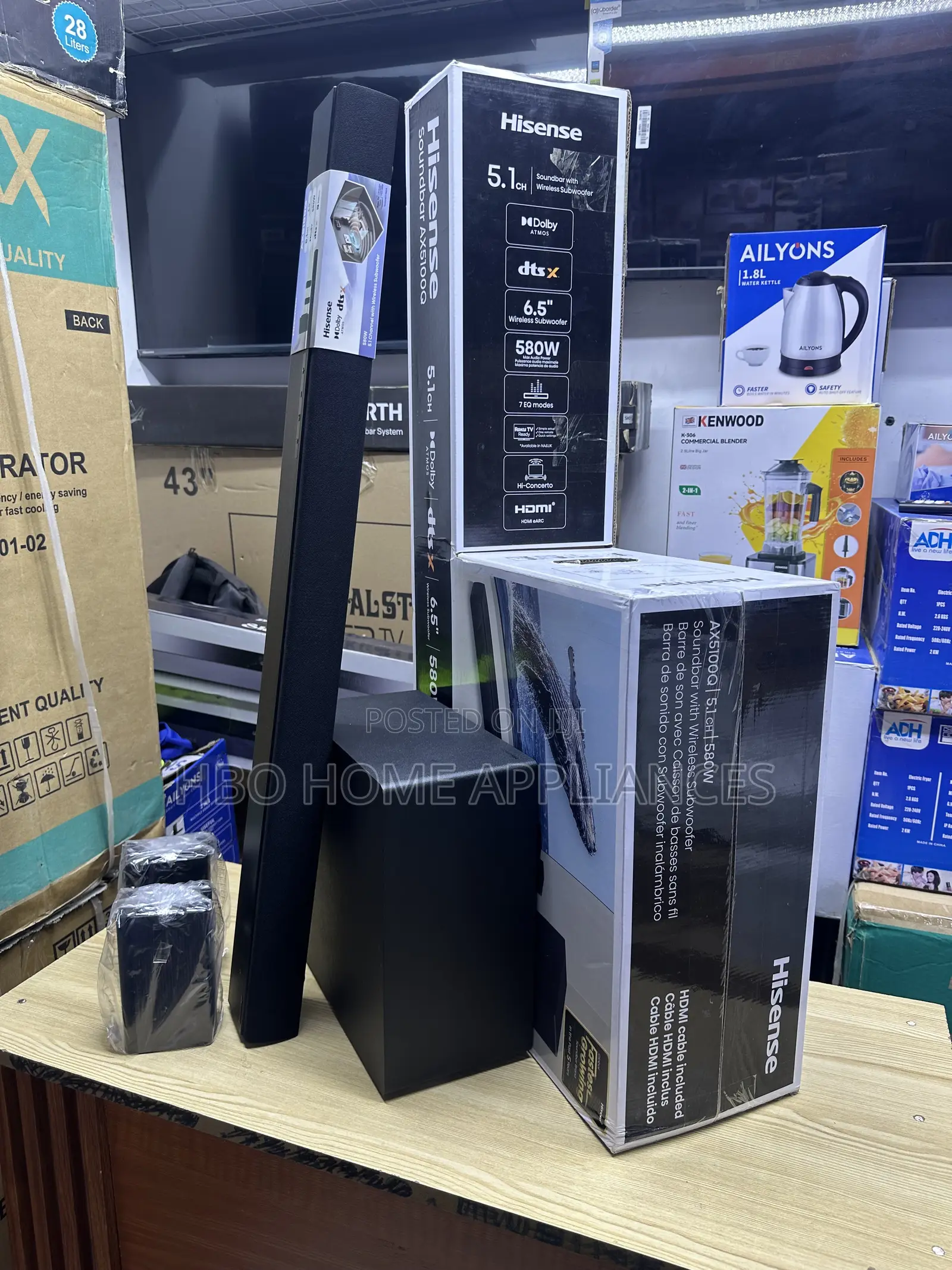 Hisense Soundbar Ax5100q (580w)