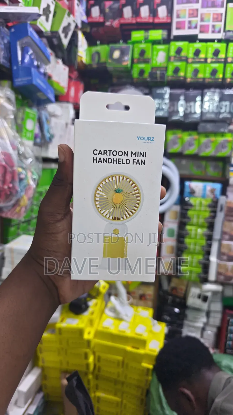 Mini Hand Handle Fan(Feni Ya Make Up)