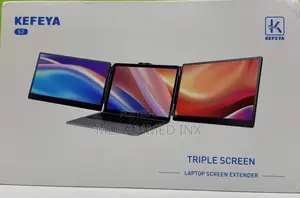 Kefeya S2 Triple Screen Laptop Screen Extender.Includes 14.2”