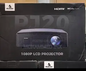 Nexigo Pj20 1080p LCD Projectorwith Native 1080p