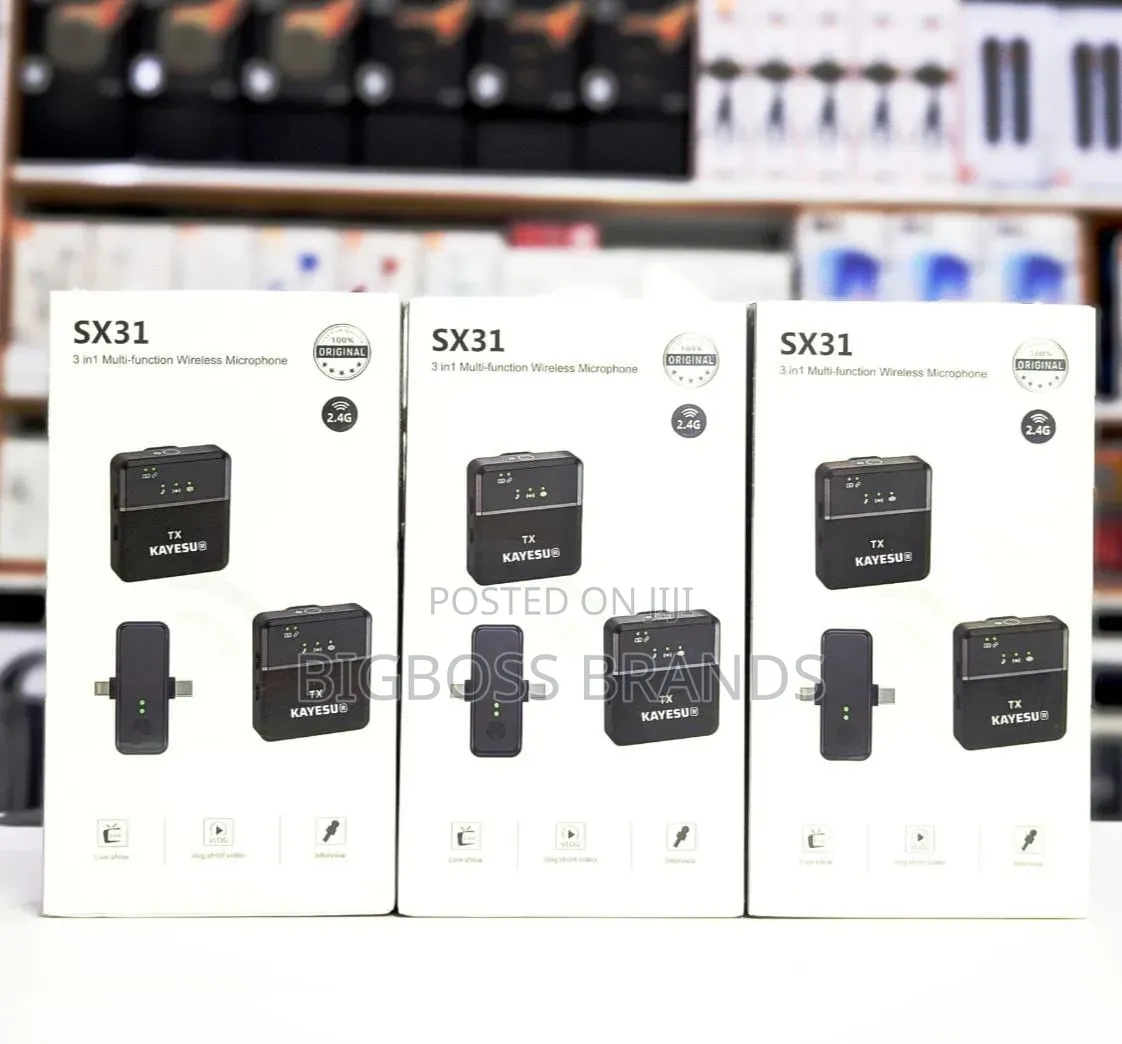 Sx31 3 in 1 Microphone Phone and Camera