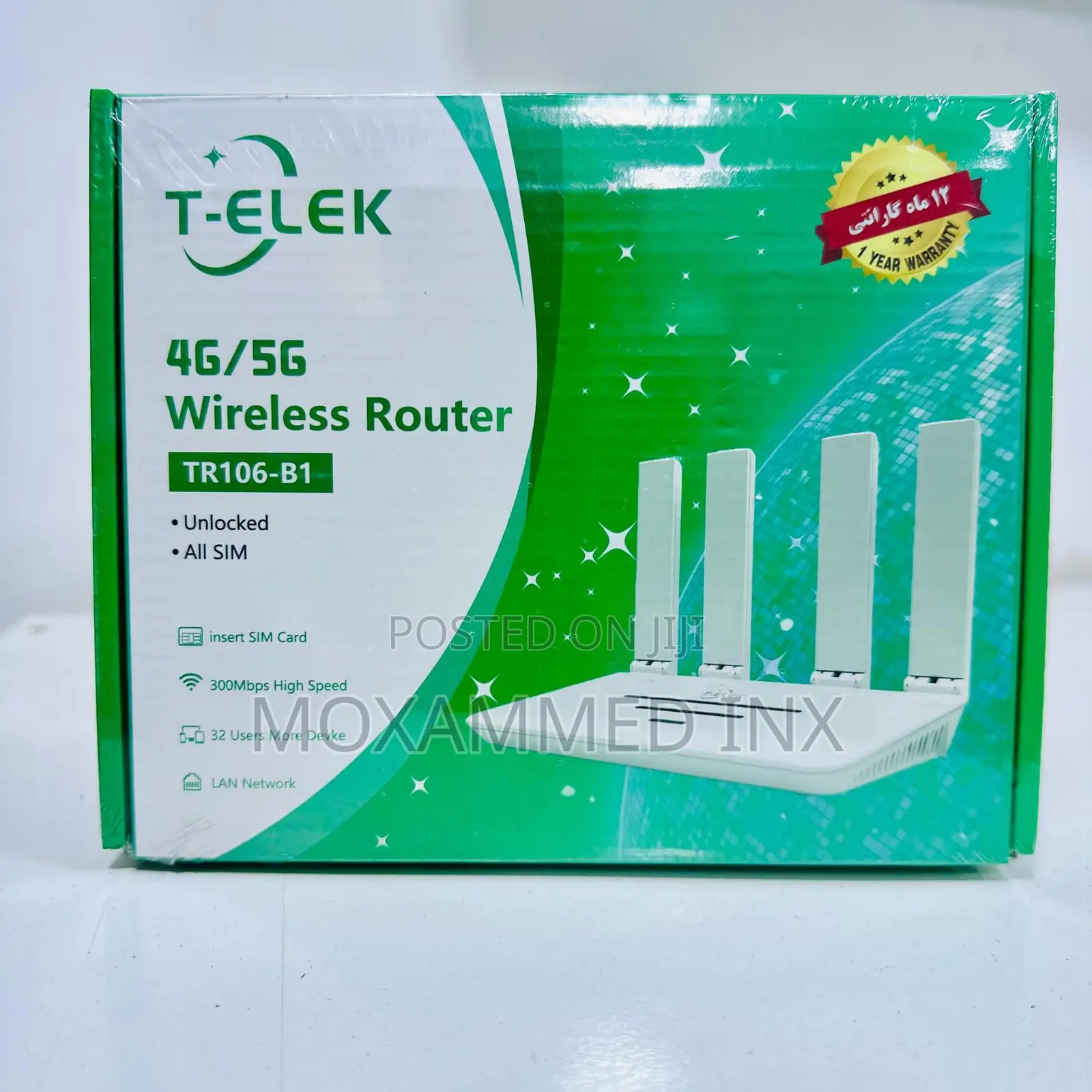 T-Elek 4g/5g Wireless Router Tr106-B1