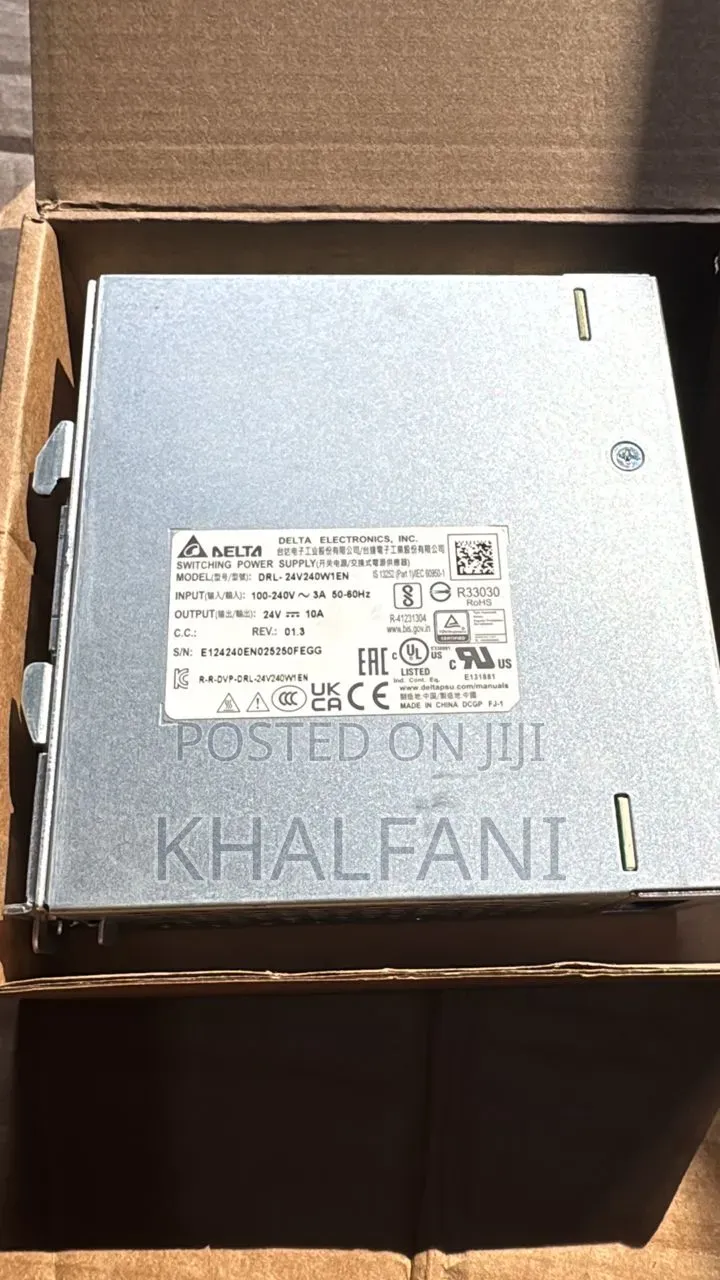 Power Supply ( Delta//Siemens //Mean Well (Mw))