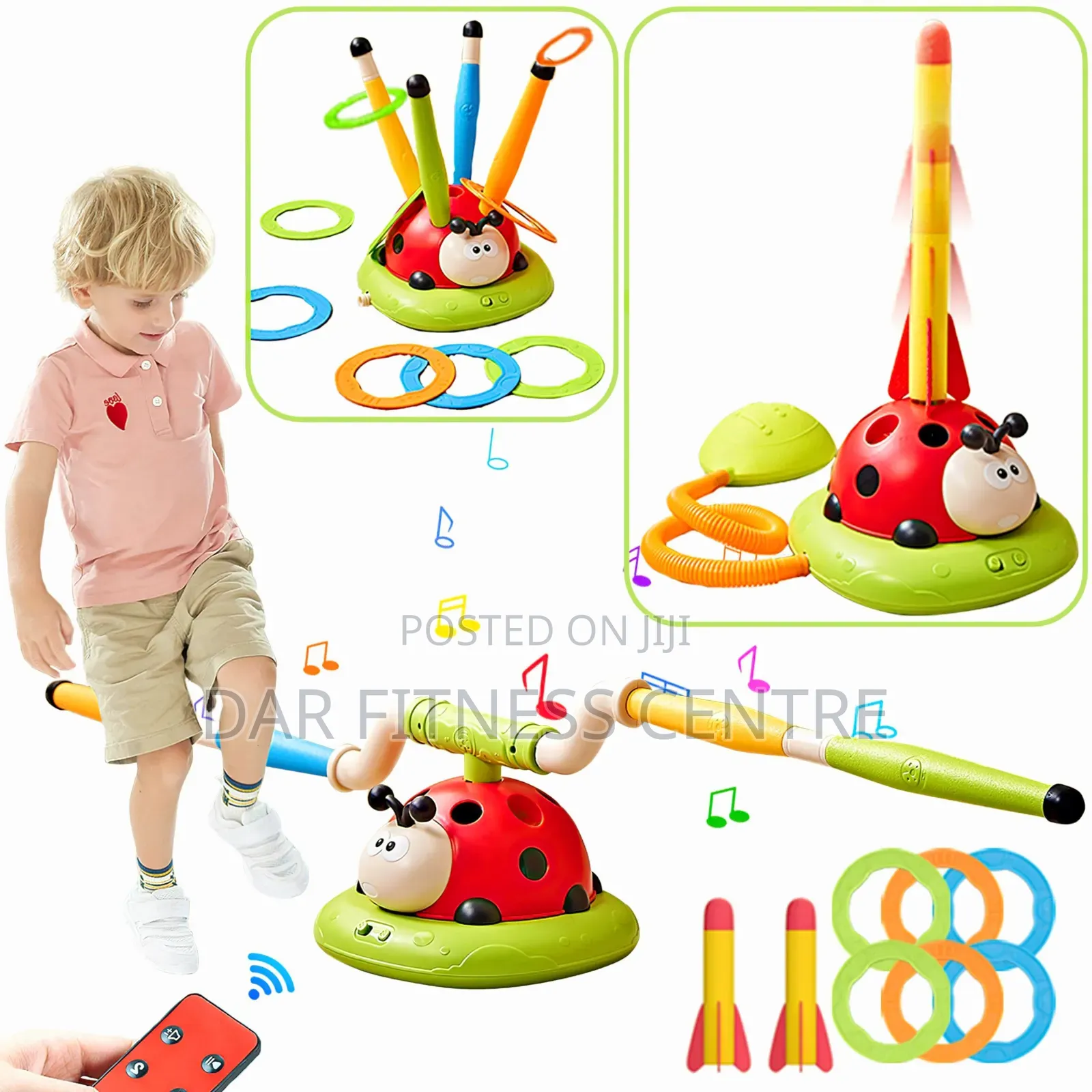 3 in 1 Ladybug Exercise Machine