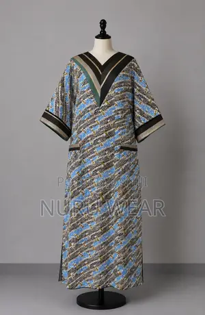 Batiki Kaftan Dress