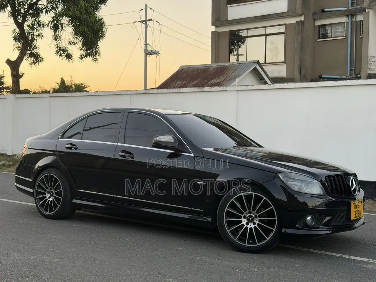 Mercedes-Benz C-Class 2008 Black
