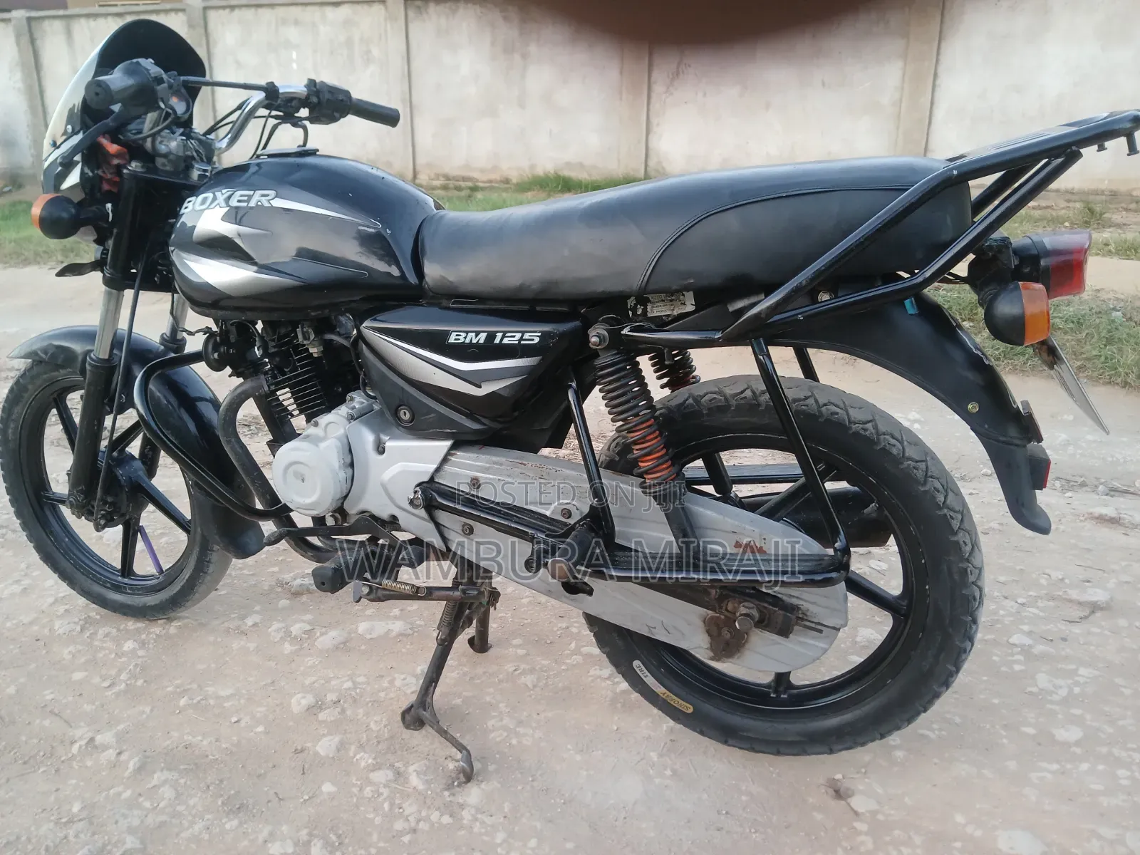 Bajaj Boxer 125 2025 Black